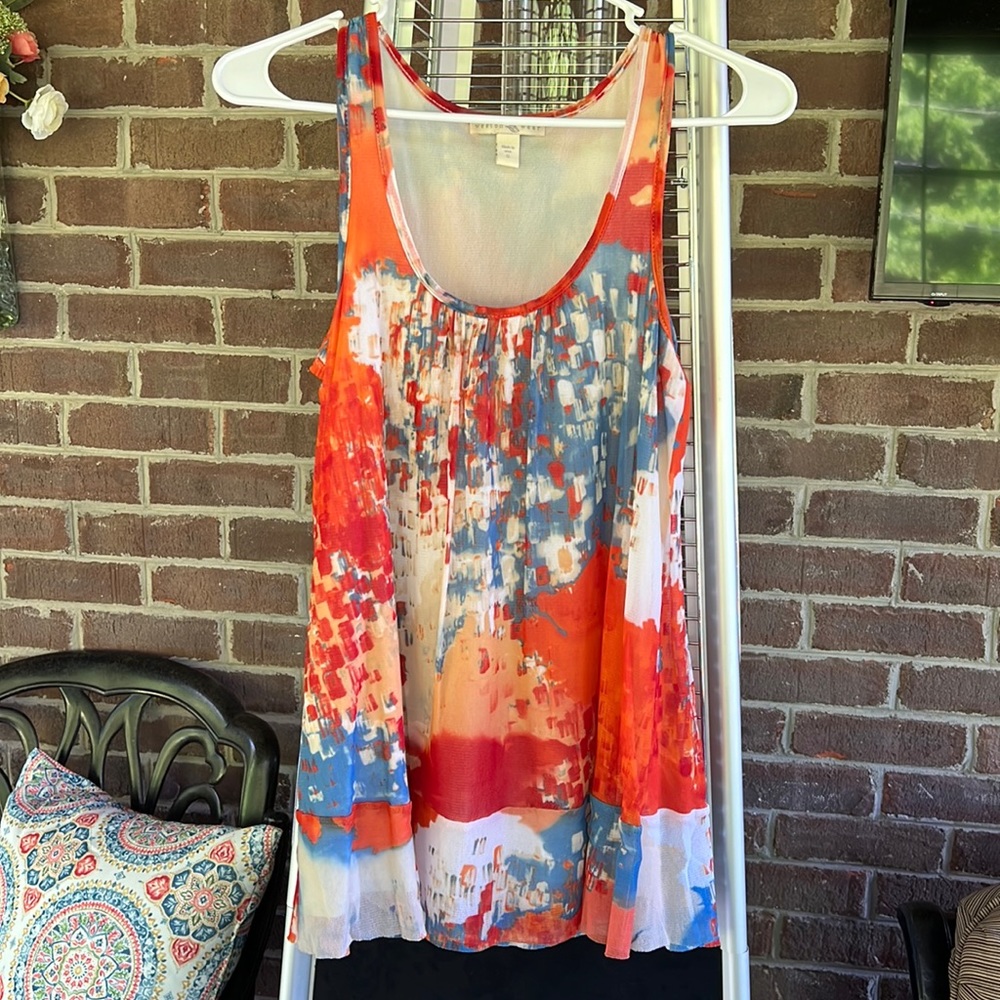 Anthropologie sleeveless blouse